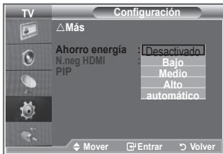 SAMSUNG LE23R86BD - Uso de la funciona de ahora de energia - 2
