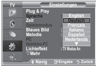 SAMSUNG LE23R86BD - Sprache auswahlen - 2
