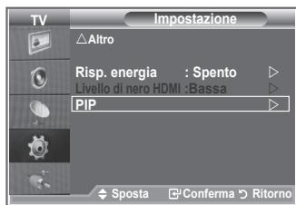 SAMSUNG LE23R86BD - Impostazioni della funzione PIP - 1