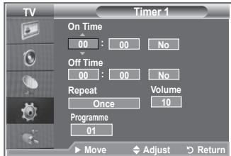 SAMSUNG LE23R86BD - Switching the Television On and Off Automatically - 2