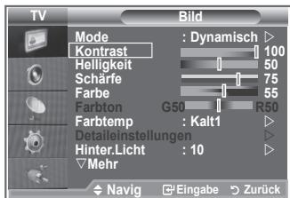 SAMSUNG LE23R86BD - Das Gerät verfügbar über mehrere Einstellmöglichkeiten für die Bildqualität. - 1