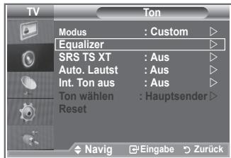 SAMSUNG LE23R86BD - Ton (Equalizer) einstellen - 1
