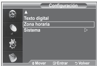 SAMSUNG LE23R86BD - Selección de la zona horaria (Sólo España) - 1