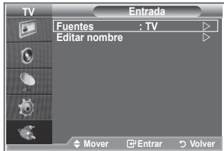 SAMSUNG LE23R86BD - Puede elegir entre varias fuentes externas conectadas a las tomas de entrada del teovisor. - 1