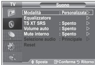 SAMSUNG LE23R86BD - Modifica dello standard audio - 1