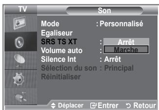SAMSUNG LE23R86BD - Réglage du TruSurround XT (SRS TS XT) - 3