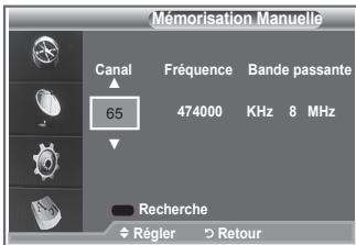 SAMSUNG LE23R86BD - Mise à jour manuelle de la liste des chaînes - 1