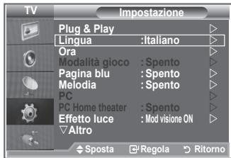 SAMSUNG LE23R86BD - Scelta della lingua - 1