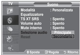 SAMSUNG LE23R86BD - Attivazione dell'audio dell'imagine secondaria - 2
