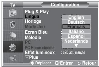 SAMSUNG LE23R86BD - Choix de la langue - 2