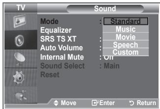 SAMSUNG LE23R86BD - Changing the Sound Standard - 2