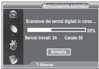 SAMSUNG LE23R86BD - Aggiornamento automatico dell'elenco dei canali - 1