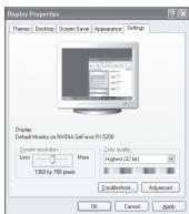 SAMSUNG LE23R86BD - Impostazione del software del PC (basato su Windows XP) - 1