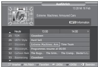 SAMSUNG LE23R86BD - EPG-Informationen (Elektronischer Programmführer) anzeigen - 2