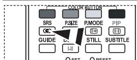 SAMSUNG LE23R86BD - Setting the TruSurround XT (SRS TS XT) - 4