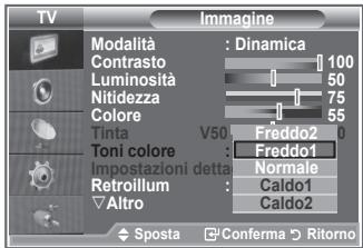 SAMSUNG LE23R86BD - È possibile selezionare il tono del colore ottimale per la propria vista. - 2