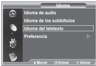 SAMSUNG LE23R86BD - Se pueda携带 los values predeterminados para los idiomas de los subtitutos, el audio y el teletexto.   Muestra la informacion del idioma para el flujo de entrada. - 3