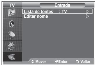 SAMSUNG LE23R86BD - Pode fazer uma selecao das fontes externas ligadas as tomadas de entrada do televisor. - 3