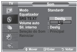 SAMSUNG LE23R86BD - Definir a TruSurround XT (SRS TS XT) - 3