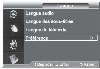 SAMSUNG LE23R86BD - Selection de la langue (Sous-titres, Audio ou Teletext) - 4