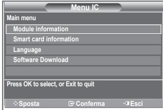 SAMSUNG LE23R86BD - Ciò permette all'utente di accedere al menu della CAM. - 1