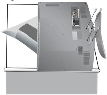 SAMSUNG LE26R51B - Comment assembler le kit de fixation mural - 2