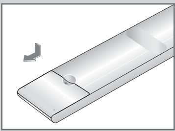 SAMSUNG LE26R51B - Installation des Piles dans la Télécommande - 1