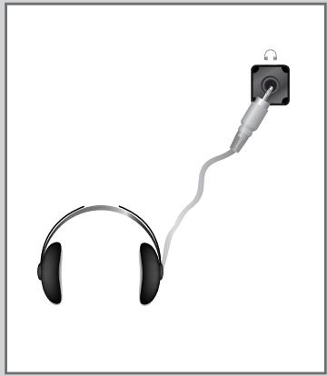 SAMSUNG LE26R51B - Connexion du casque - 1