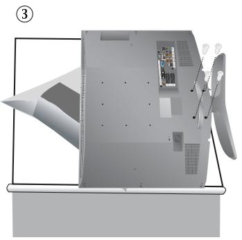 SAMSUNG LE26R51B - Comment assembler le kit de fixation mural - 2