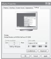 SAMSUNG LE26S81B - Configuración del software del PC (basado en Windows XP) - 1