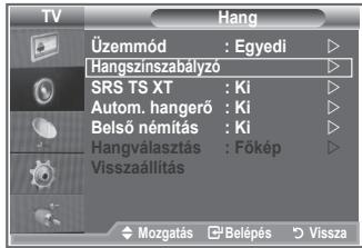 SAMSUNG LE26S81B - A hangbeállításokat a saját igényeinek megfelelően adhatja meg. - 1