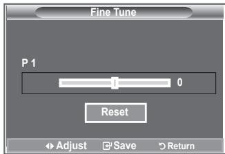 SAMSUNG LE26S81B - Fine Tuning Channel Reception - 2