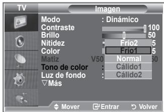 SAMSUNG LE26S81B - Puede seleccionar el tono de color que le resulte más cómodo para la vista. - 2