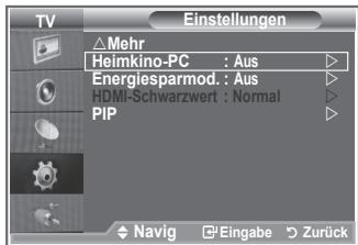 SAMSUNG LE26S81B - Einstellen des Heimkino-PC - 1