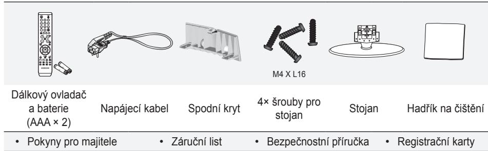 SAMSUNG LE26S81B - Seznam součástí - 1