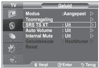 SAMSUNG LE26S81B - TruSurround XT (SRS TS XT) instellen - 2