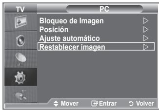 SAMSUNG LE26S81B - Puede recuperar todos los ajustes de imagen predeterminados de fábrica. - 1