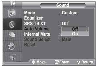 SAMSUNG LE26S81B - Nastavitev TruSurround XT (SRS TS XT) - 4