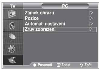 SAMSUNG LE26S81B - Inicializace nastavení obrazu (Zruv zobrazeni): - 5