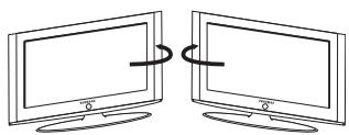 SAMSUNG LE26S81B - Support pivotant (gauche/droite)(LE32S8, LE37S8, LE40S8, LE46S8) - 1