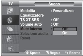 SAMSUNG LE26S81B - Selezione di Mute interno - 2