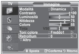 SAMSUNG LE26S81B - È possibile regolare la luminosità dello schermo modificando la retroilluminazione dell'LCD. (0\~10) - 1