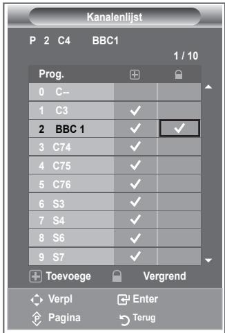 SAMSUNG LE26S81B - Het kinderslot activeren - 2