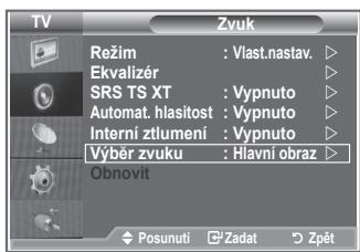 SAMSUNG LE26S81B - Poslech zvuku podobrazu - 1