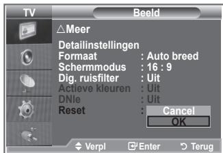 SAMSUNG LE26S81B - De standaard-beeldinstellingen herstellen - 2