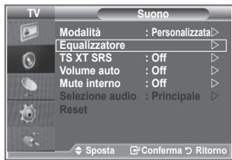 SAMSUNG LE26S81B - Regolazione delle impostazioni audio - 1