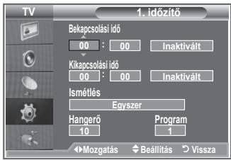 SAMSUNG LE26S81B - A televízió automatikus be- és kikapcsolása - 2