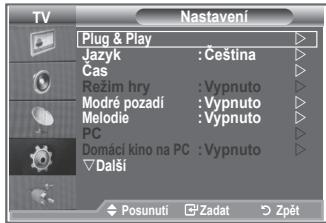 SAMSUNG LE26S81B - Pokud chcete tuto funkci nastavit znovu... - 1