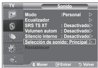 SAMSUNG LE26S81B - Mientras esté activada la función PIP se puede escuchar el sonido de la imagen secundaria. - 1
