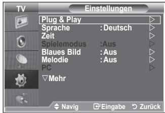 SAMSUNG LE26S81B - So setzen Sie diese Funktion zurück: - 1